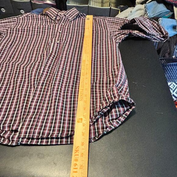 Ariat Pro Series Men’s M Plaid Button Front Western Rodeo Shirt Mesh Lined - Picture 5 of 5